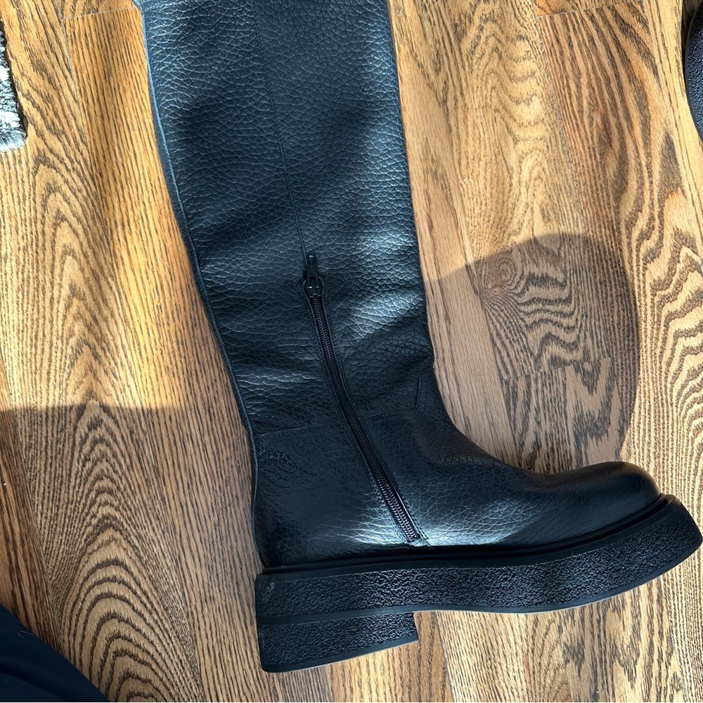 Napoleoni Leather Boots Size 39 NEW